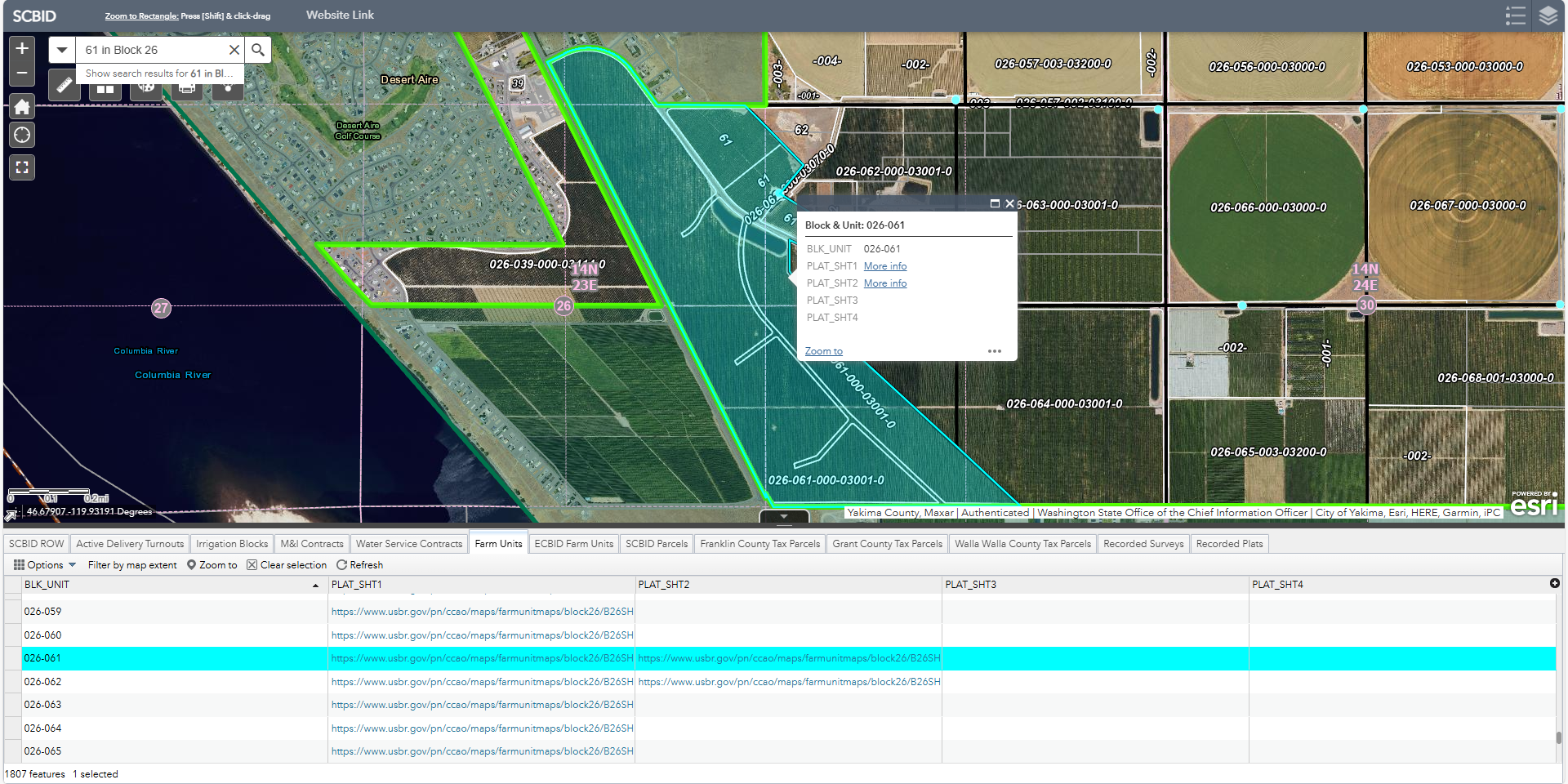 SCBID Online Map Map